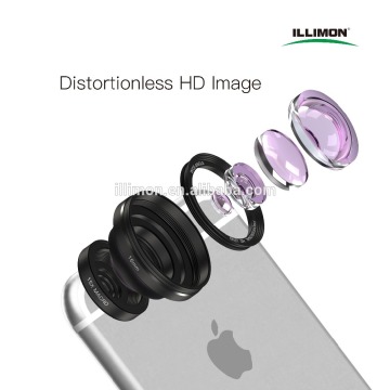 illimon 100 degree wide angle lens PM-16 + 15x macro lens