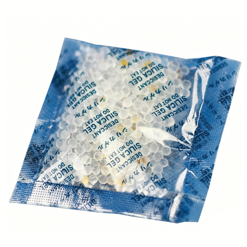 Dessecante de sílica gel com absorção de umidade transparente