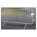 Safety Crowd Control Barriers with Flat Feet