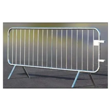 Safety Crowd Control Barriers with Flat Feet