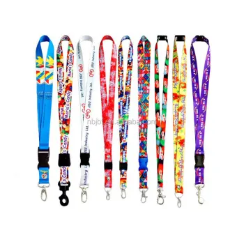 Custom Printed Polyester Lanyards with Logo - Cheap Promotion Offer