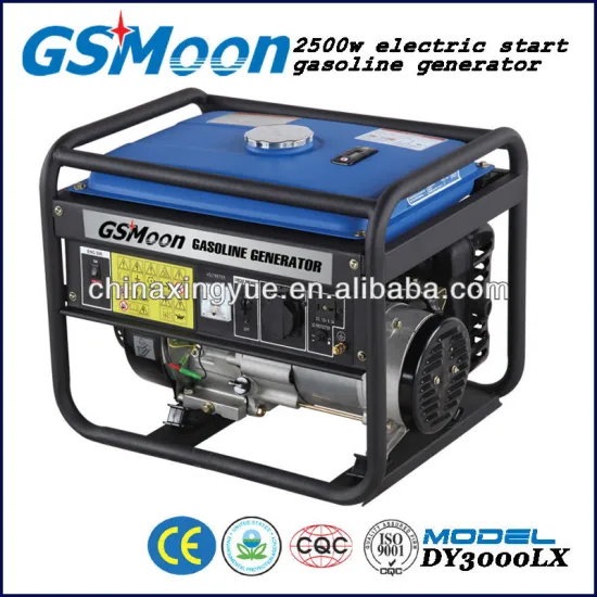 2.5kw Electric start CE and EPA approval gasoline generator.
