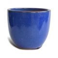 Flower Ceramic Egg Shape Glaze Pot