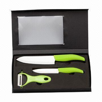 Ceramic Knife Set/Ceramic Knives with Acrylic Holder