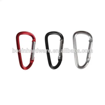Supplier High Quality Metal 40mm Metal Aluminum Carabiner