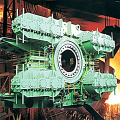 High efficiency converter tilting device