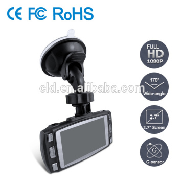 Portable 2.7" TFT Screen 170 degree 1280*720P video recorder for car