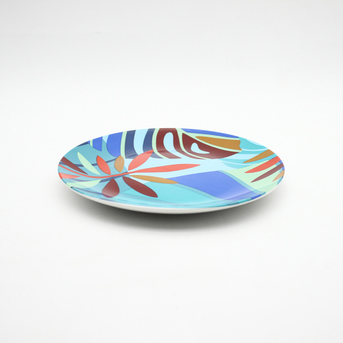 Farbige Keramik -Pasta moderne Luxus -Salatschale
