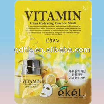 colored plastic packaging bag for mask