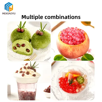 Moxiaoyu: Customizable Fruit Flavor Crystal Konjac Jelly and Bubble Tea Boba Ingredients