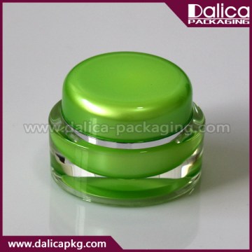 High quality branded small cosmetic acrylic jar 15g
