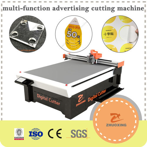 High Precision Rubber Gasket CNC Knife Cutter Machine