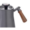 Pour Over Kettle with Thermometer and Wooden Handle