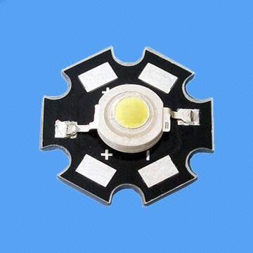 High-power LEDs, 1W, Red 620nm, 150mA Peak Current with Star PCB Good Heat-dissipation