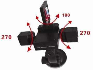 Auto Recording, Night Vision Function 2.0 Inch Tft Screen 20 Frame Portable Dvr Car Camera