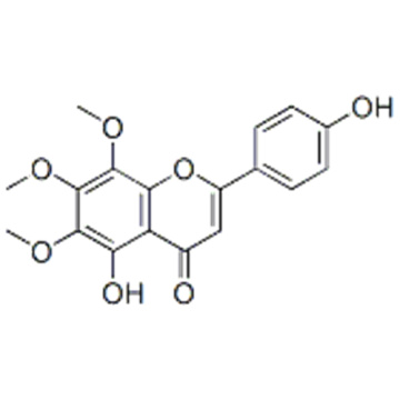 4H-l-bensopyran-4-on, 5-hydroxi-2- (4-hydroxifenyl) -6,7,8-trimetoxi CAS 16545-23-6