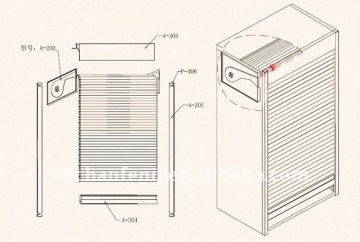 rolling shutter install systerm