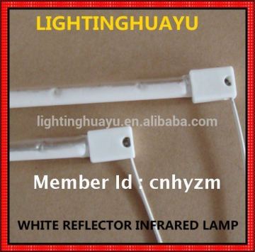 White Color and quartz heat tube Material infrared heat lamp