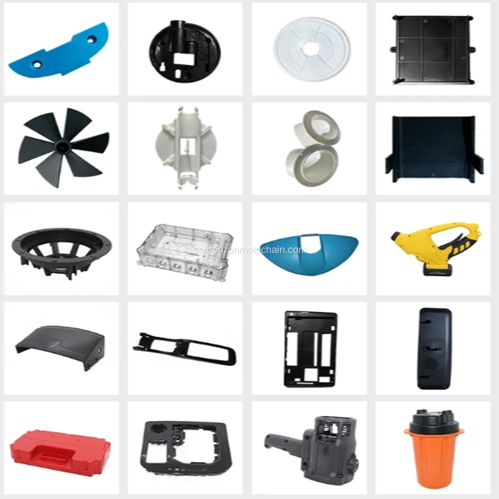 Piezas de molde de inyección del ventilador de enfriamiento de la computadora