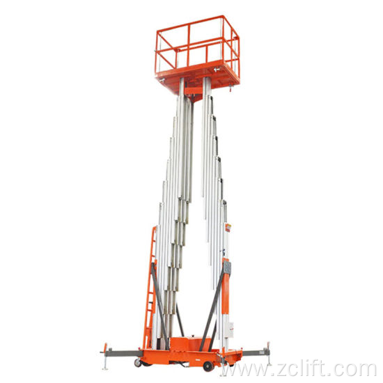 High Quality Three Aluminum Mast Lift