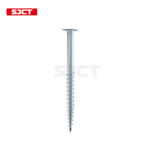 Customized Galvanized Ground Screw Solar Mounting System