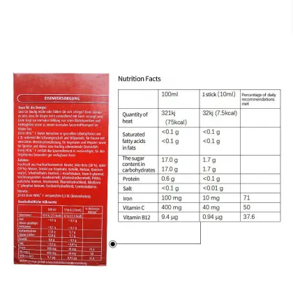 Immune Support Cordyceps sinensis Panax Ginseng drink