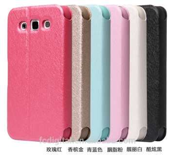 wholesale leather flip cover case for samsung galaxy win 8552 color leather mobile phone case flip cover phone case for samsung