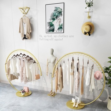 High-Quality American Style Industrial Metal Coat Rack