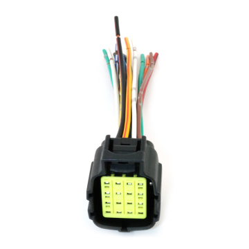 Auto Terminal Adapters: Bästa AMP -bilkraft Kvinnlig tråd för att gå ombord på plugg, magnet, 14 stift XLR, WAGO, signalkontakt för solpanel