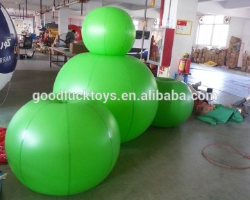 Advertising balloon, large apple helium balloon