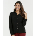 Langarm Elegante Büro Damen Damen Tops