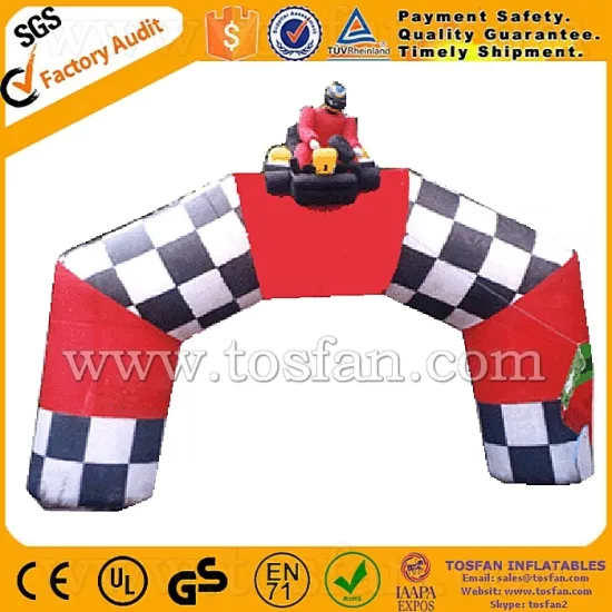 TOSFAN inflatable arch for car race games F5013