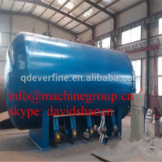 autoclave for rubber vulcanization