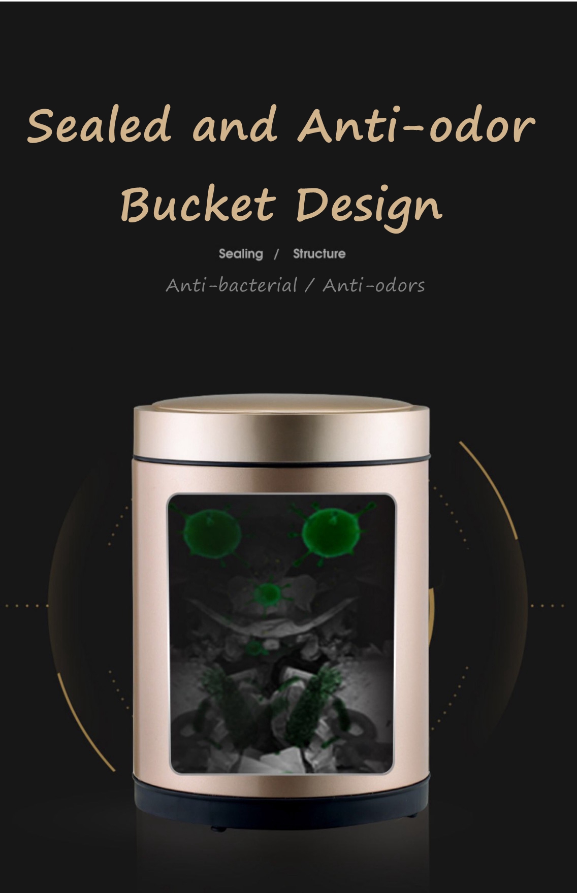 Sealed Bucket Garbage Bin