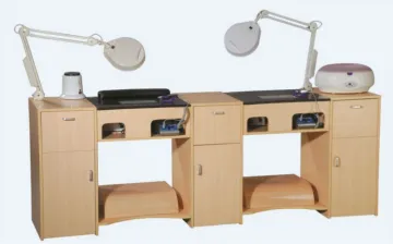 manicure table nail salon spa furniture for wholesale
