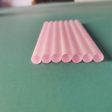 Laser accessories D8*185mm crystal rod purple without thread