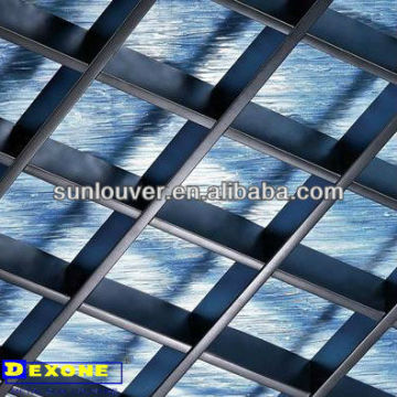 Aluminum grid ceiling tile