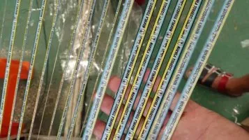 holographic self adhesive tear tapes Cigarette packaging tear tape