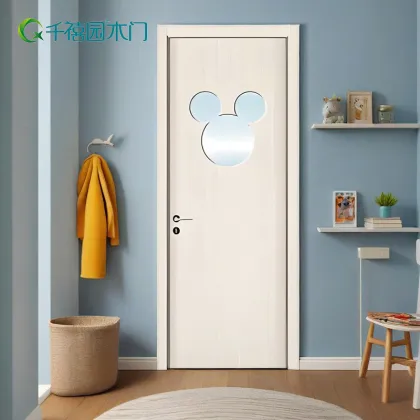 Paint free indoor wooden door for children