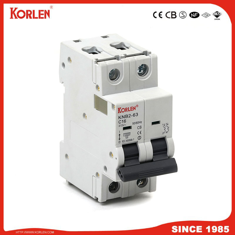 Miniature Circuit Breaker 3KA 32A CE KNB2-63 2P