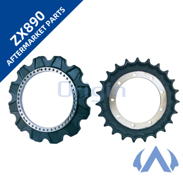 Excavator undercarriage Drive Sprocket pou Hitachi ZX890