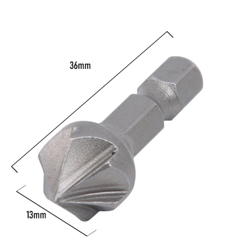 Five-blade Slotting Chamfering Countersunk Head Punching Tool Countersunk head drill Manufactory