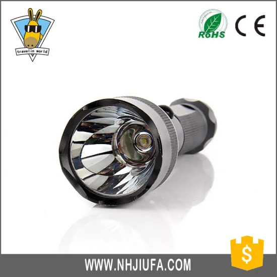 JF Hot sale rechargeable aluminum best led flashlight , waterproof flashlight torch