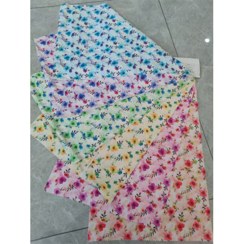 4 Way Stretch Digital Printed Chenille Fabric
