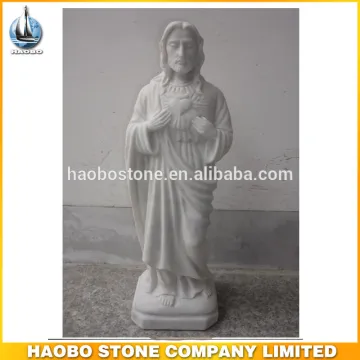 Life Size Marble Statue White Marble Jesus Statue