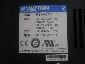 Sanyo Denki RS1A05AA Used in stock