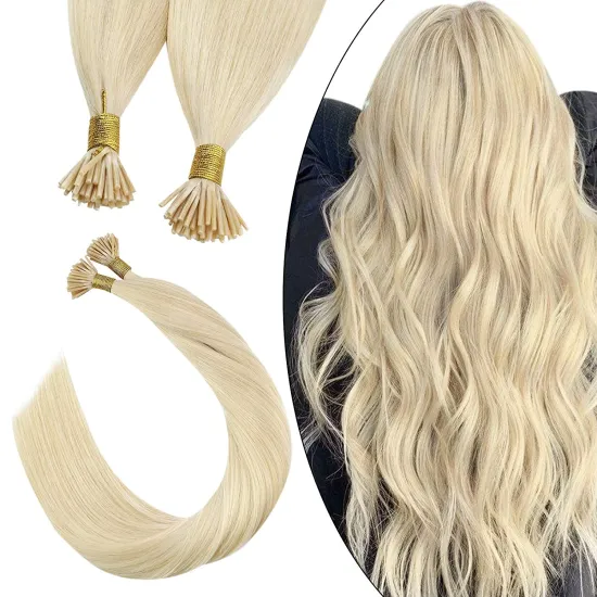 Wholesale 6D Hair Extension Double Drawn Italian Keratin Pre Bonded i Tip/U Tip/Tape In Hair Extensions Virgin Human Hair