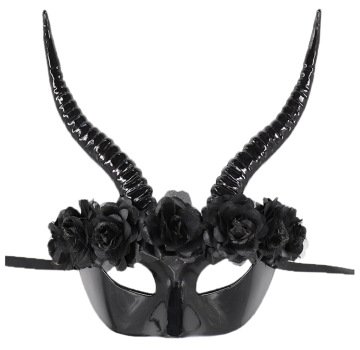 Halloween Rose Flower Crown and Masquerade Masks for Men