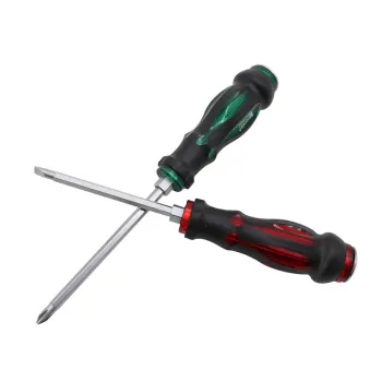 Slotted Long Screwdriver Set CRV Cross Slot Screwdriver