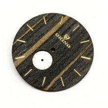 Dial de madera negra con Sub-dial para Men Watch